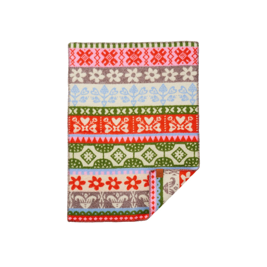 Wiegdekentje Arvidsjaur baby - Biologisch wol - 65x90cm - Klippan