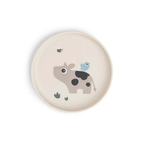 Anti slip bordje - Foodie plate - Tiny farm - Sand - Done by Deer - productfoto