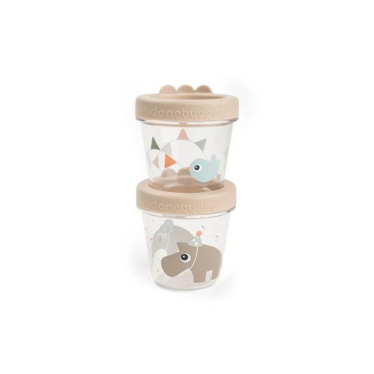 Babyvoedingcontainers (2 stuks) - Bewaarbakjes - Celebration - Samd - Done by Deer