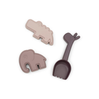 Zand figuurtjes + schep - Sand play set 3 pcs - Deer friends - Powder - Done by Deer - productfoto - afbeelding 2