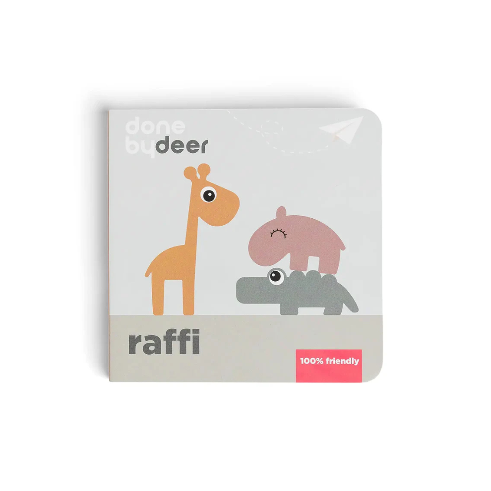 Boekje 'Vriendjes' - Board book Friends - Raffi - Colour mix - Done by Deer