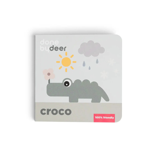 Boekje 'Seizoenen' - Board book Seasons - Croco Colour mix - Done by Deer