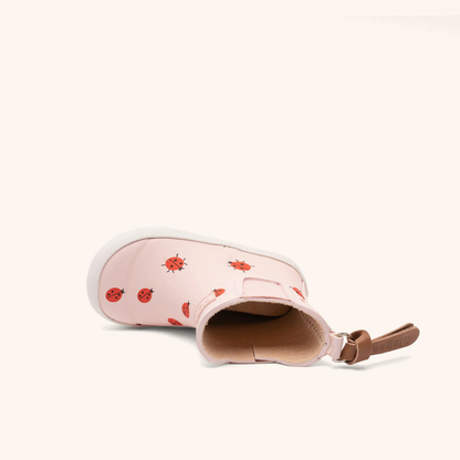 Natural rubber rain boot - Low model - Cute ladybug - Bisgaard
