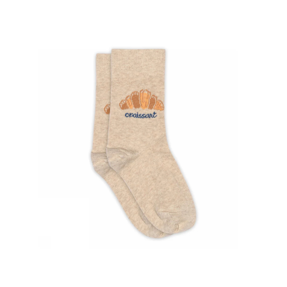 Kindersokjes Camille - Croissant - Katoen - MP Denmark - productfoto - afbeelding 2