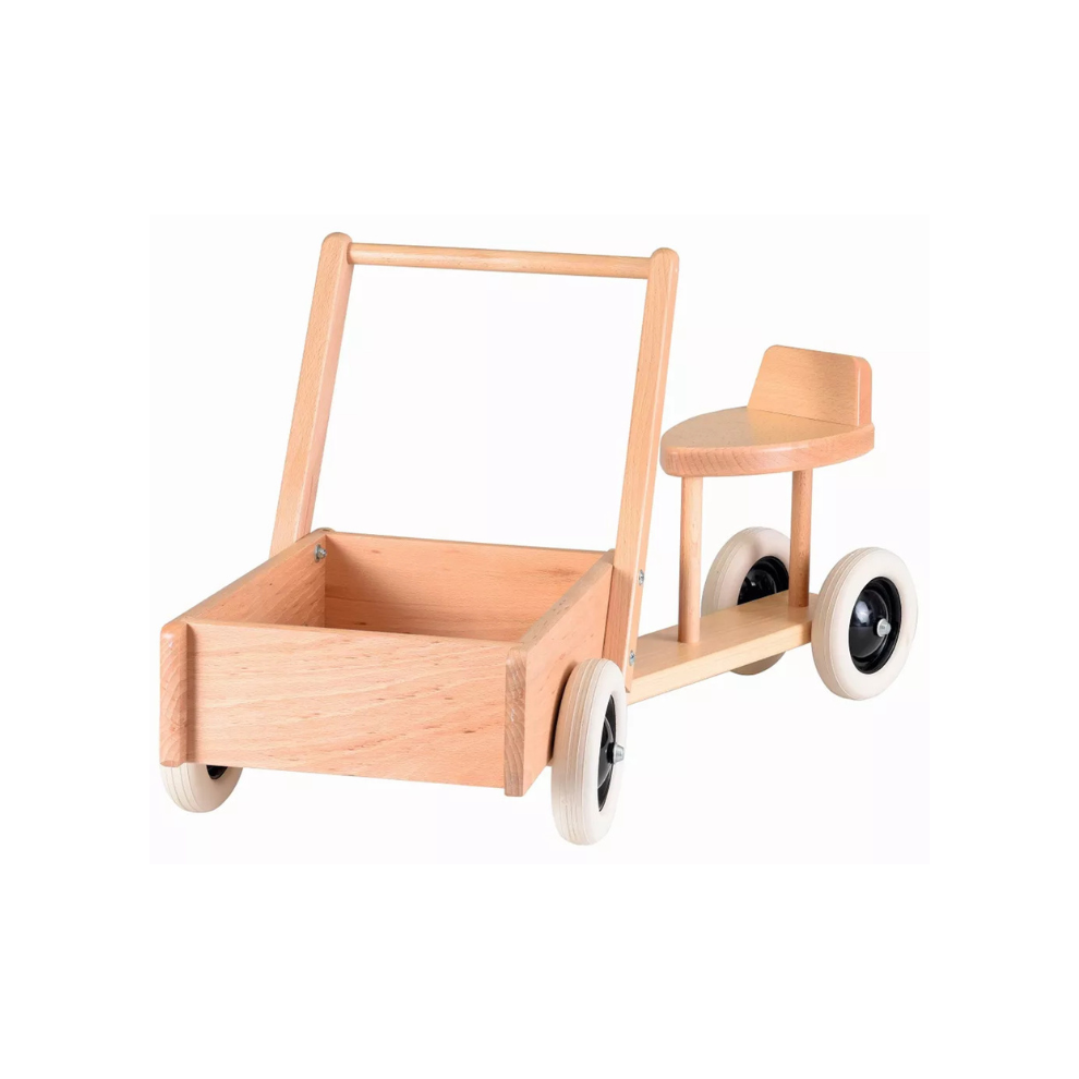 Bakfiets hout - Loopfiets - Egmont toys - productfoto