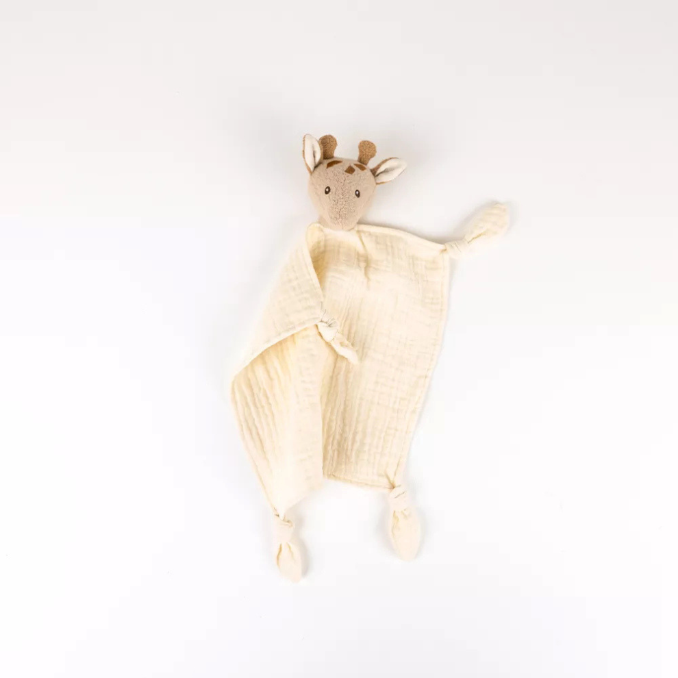 Knuffeldoekje - Leonie de Giraf - Biologisch katoen - Egmont Toys