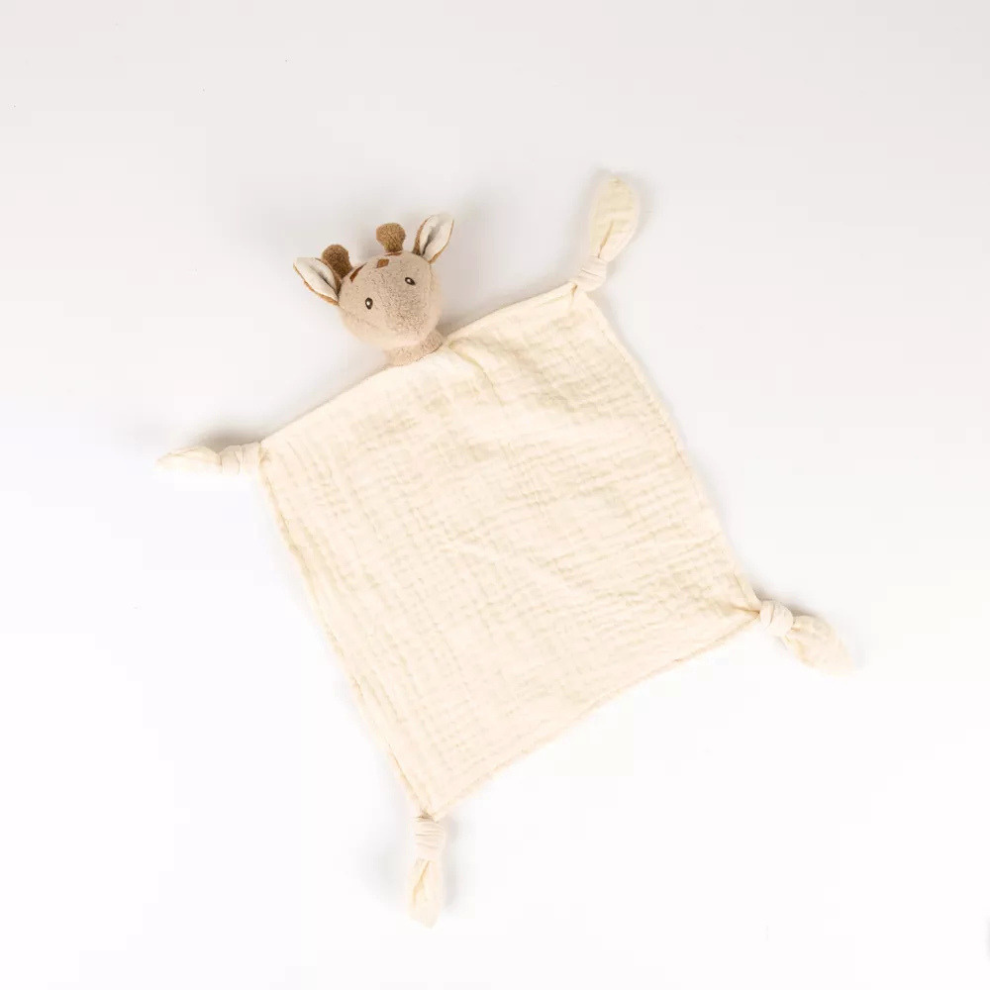 Knuffeldoekje - Leonie de Giraf - Biologisch katoen - Egmont Toys