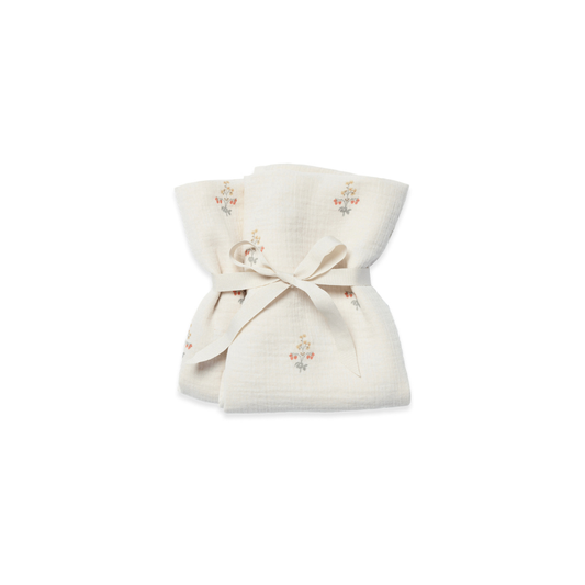 Muslin Blankets - Muslin Blanket - 2 Pack - 60x60 cm - Fraise - Garbo&Friends