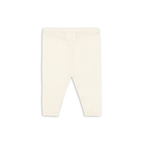 Venti Leggings - Antique White - Fijngebreide Pointelle Broek - Biologisch Katoen - GOTS - Konges Sløjd - achterkant