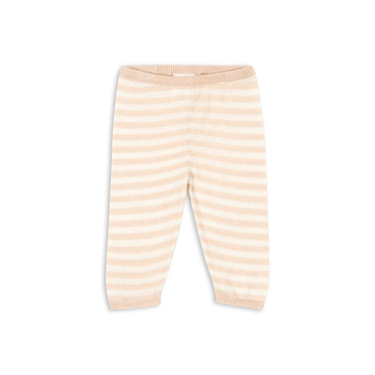 Dungebreid broekje - Venti Knit Leggings - Cameo Rose/Roze - Biologisch Katoen - GOTS - Konges Sløjd