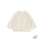 Savora Cardigan - Antique White - Wollen Baby Vestje - Wol - Konges Sløjd