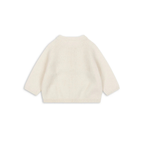 Savora Cardigan - Antique White - Wollen Baby Vestje - Wol - Konges Sløjd - achterkant