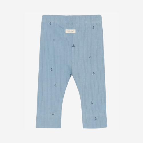 Baby legging - Biologisch katoen - Mountain Spring/Blauw - Fixoni - productfoto - afbeelding 2