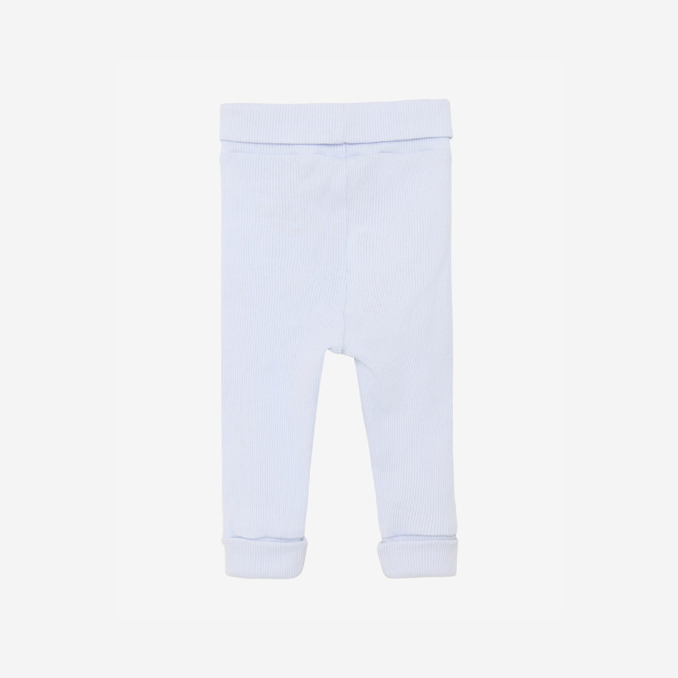 Baby Rib Legging - Biologisch katoen - Arctic Ice - GOTS - Fixoni - productfoto - afbeelding 3