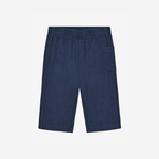 Lang broekje - Katoen mousseline & sweat - Medieval Blue - Pants Muslin - En Fant - productfoto