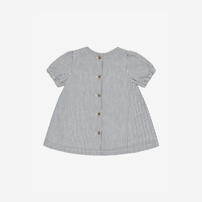 Sommerkleid - Bio-Baumwolle - Bering Sea - Dress SS YD Stripe - Huttelihut