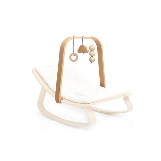 LEVO Awakening Arch - Houten Speelboog - Babygym voor de LEVO Rocker - Charlie Crane