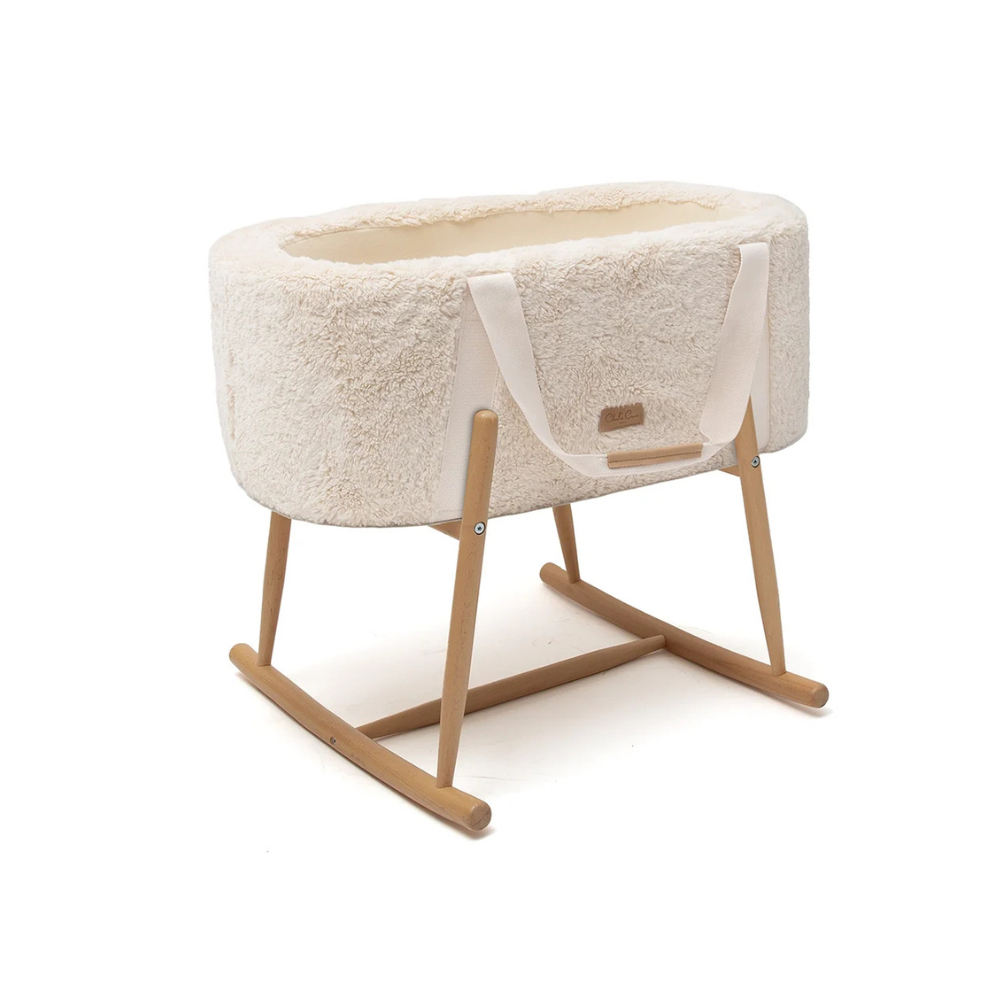 KUKO Baby Moses Basket - Draagbare Cocoon Wieg vanaf Geboorte - Babylift & Wieg - Charlie Crane