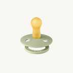 Fopspeen 2-pack - Ivory/Sage - Rond - Natuurlijk rubberlatex - BIBS - productfoto - afbeelding 3