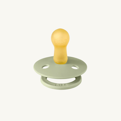 Fopspeen 2-pack - Ivory/Sage - Rond - Natuurlijk rubberlatex - BIBS