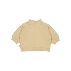 Sweater vestje Niam - Beige - 100% katoen - LEVV Labels - achterkant