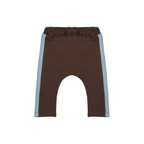 Baggy broekje Pax Sweat - Chocolate Brown - Biologisch katoen - Riffle Amsterdam