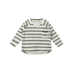 Top lange mouwen Julot - Velvet Stripe - Biologisch katoen - Riffle Amsterdam - vooraanzicht