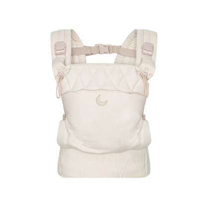 Ergonomic Baby Carrier - Organic cotton - Magnetic buckles - Beige - Moonboon