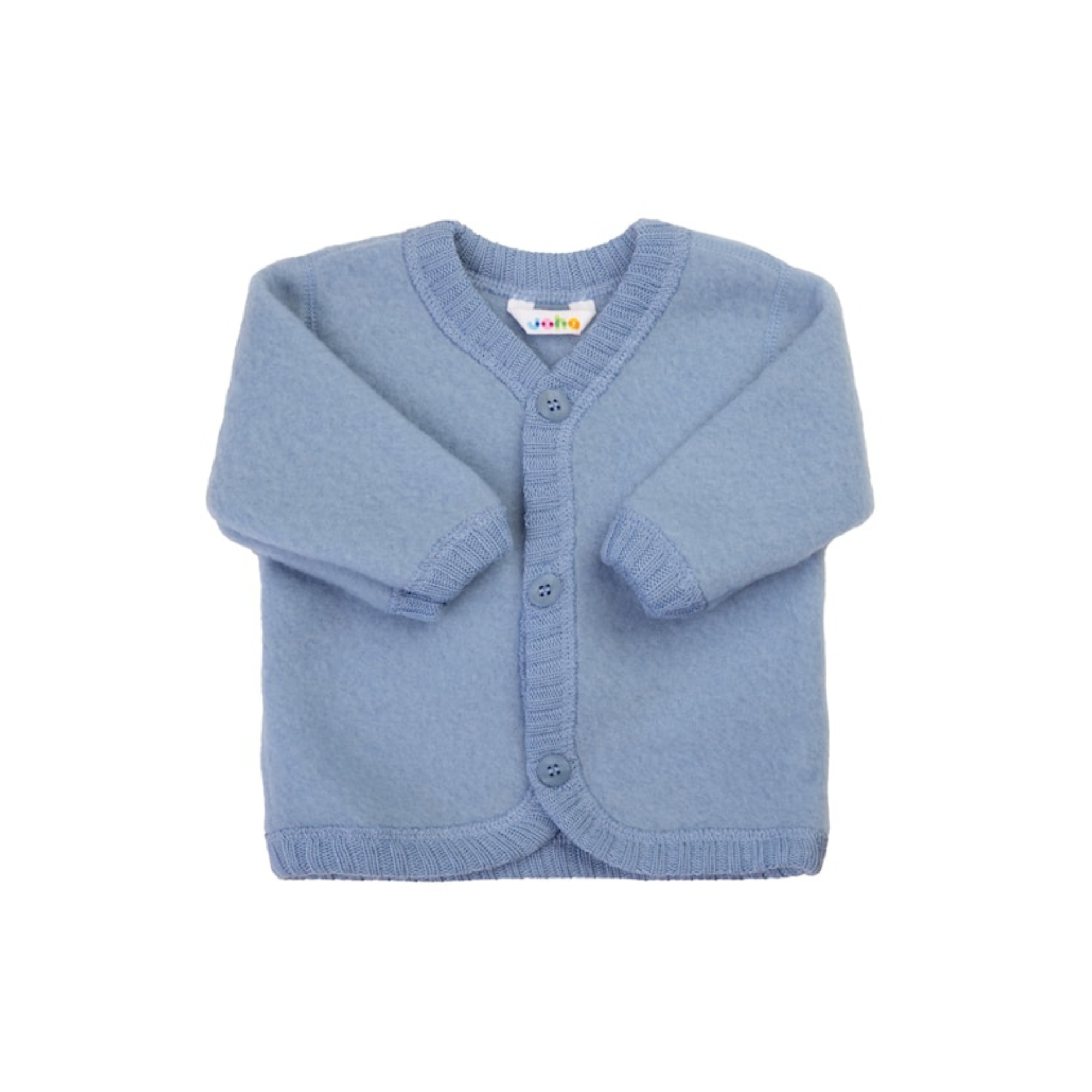 Cardigan - Merino wol fleece - 100% wol - Jasje/Vestje - Joha - productfoto - afbeelding 2