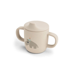 Siliconen drinkbeker met 2 handvatten - Tuitbeker - Celebration - Sand - Done by Deer - productfoto