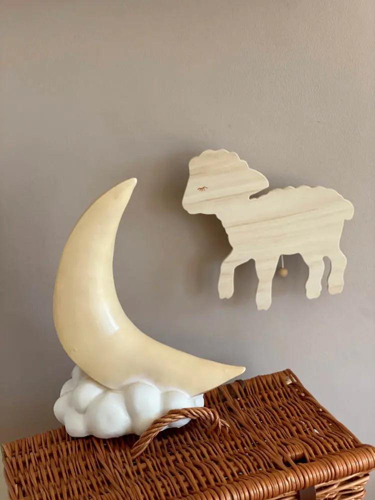 Maan nachtlampje - Crescent Moon Night Lamp - LED lamp voor kinderkamer - Egmont Toys - productfoto - afbeelding 3
