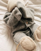 Wollen Baby Slofjes - Emo - Natuurlijke wol - Alwero - productfoto - afbeelding 5