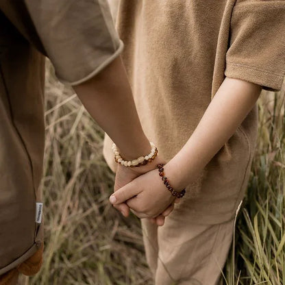 Alwero - Coni barnsteen armband - Congac - 14 cm - lifestyle