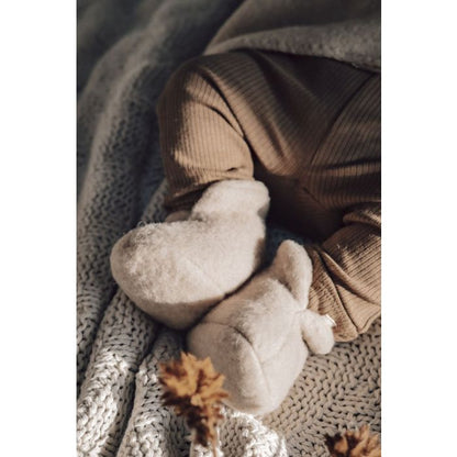 Alwero - Slofjes Newborn - 100% merino wol - lifestyle