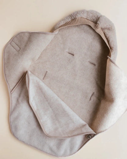 Alwero - wrap blanket Wingy UNI - Wikkeldeken - 100% wol - open