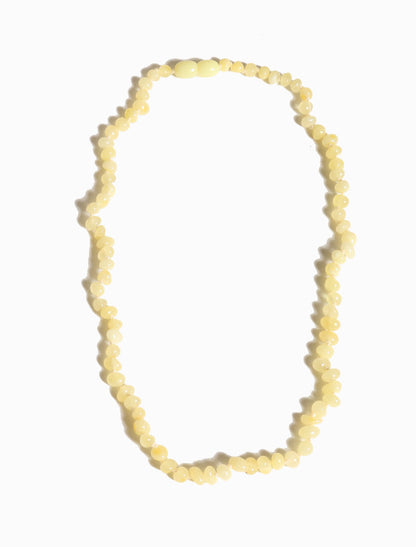 Alwero - Coni barnsteen ketting baby - 32cm - productfoto
