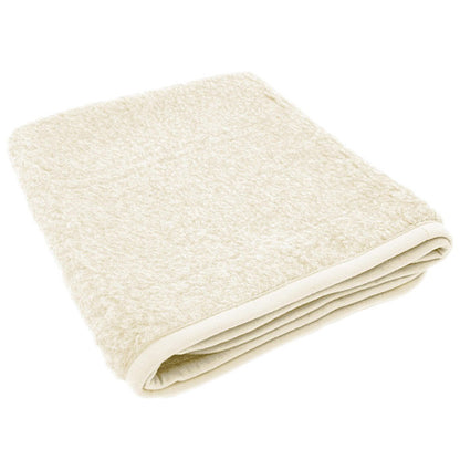 Wollen Babydeken - Deken Thumbled - Natural en Beige - Natuurlijke wol - Alwero- productfoto