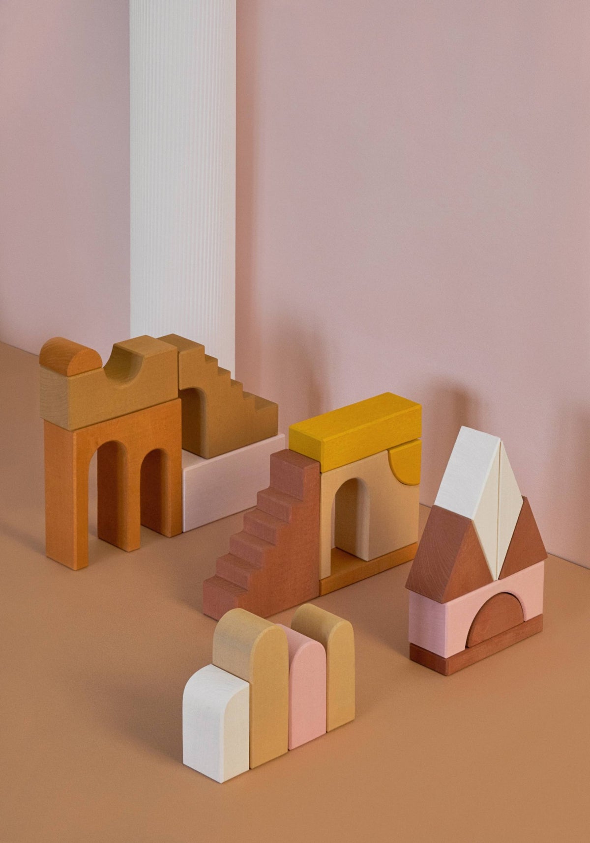 Houten bouwblokken Apartment – Open-ended play – Raduga Grëz