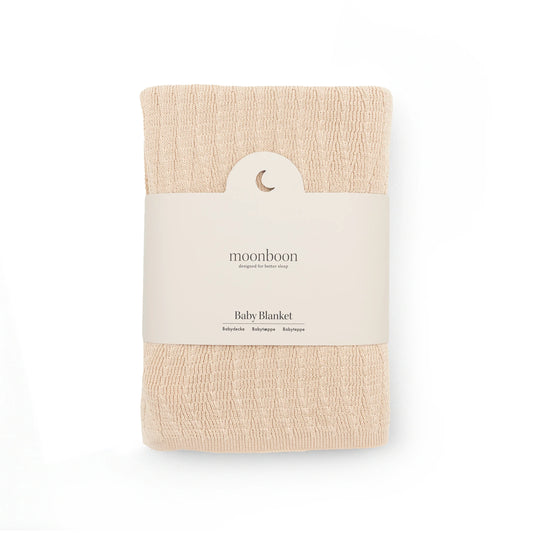 Baby dekentje - Soft Baby Blanket - Biologisch katoen - Moonboon