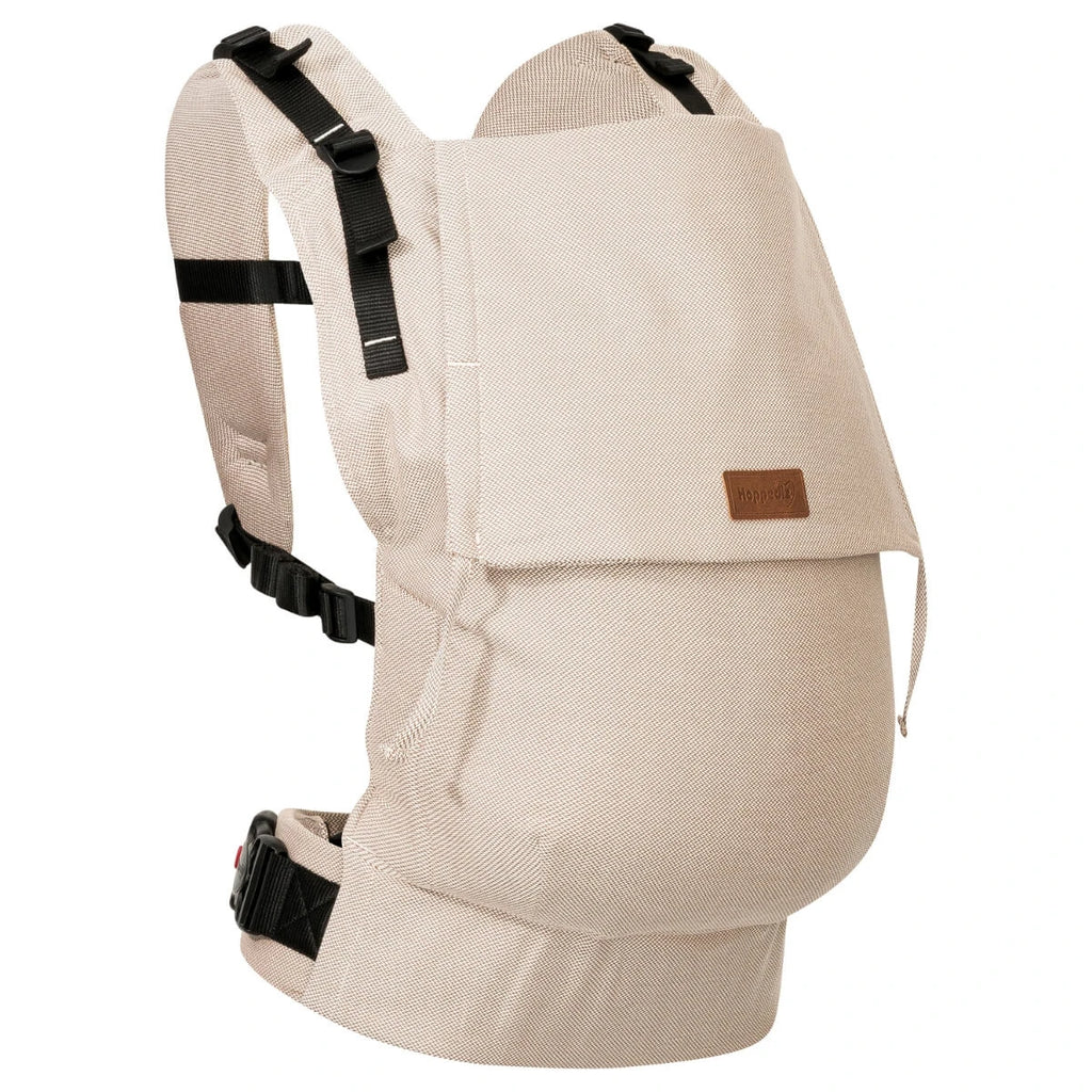 Buckle Toddler Djerba – Ergonomic toddler carrier – 100% cotton – for 9–25 kg – Hoppediz