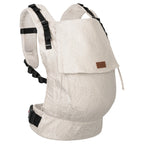 Buckle Toddler – Grenada Natural Linen – Ergonomische peuterdraagzak – Katoen en linnen – 9–25 kg – Hoppediz