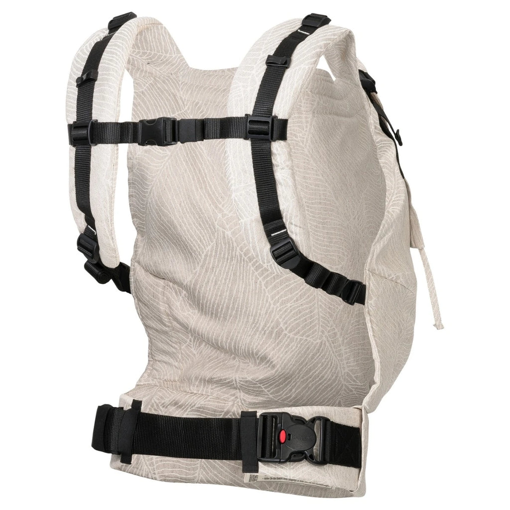 Buckle Toddler – Grenada Natural Linen – Ergonomische peuterdraagzak – Katoen en linnen – 9–25 kg – Hoppediz