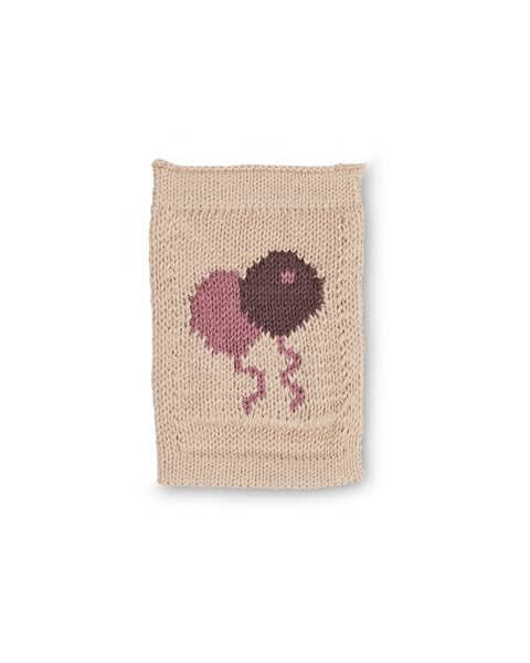Gebreide figuur vlaggetjes - Knitted Symbols - Roze tinten - SmallStuff