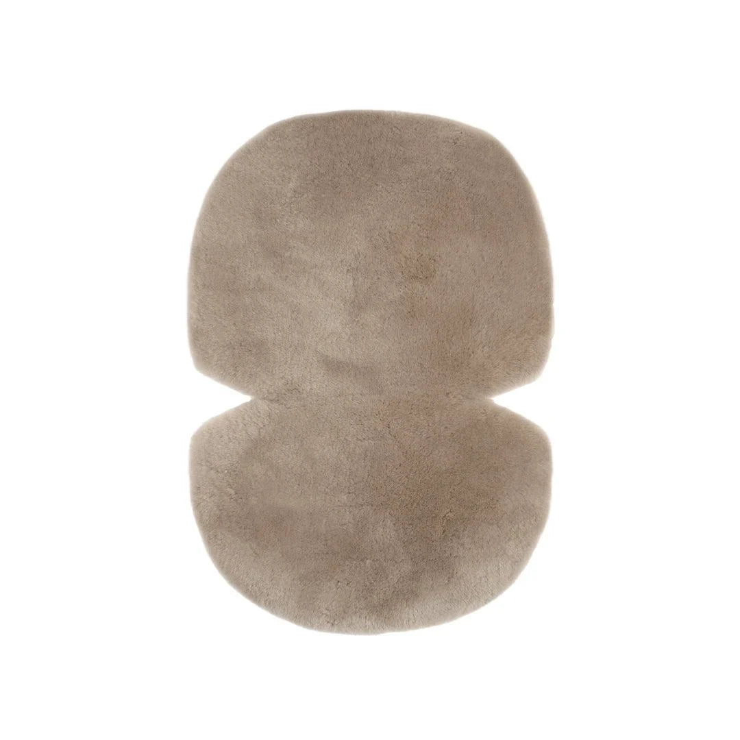 Merino wollen kinderwagen inleg Snuggler® - Toast - BINIBAMBA