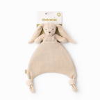 Knuffeldoekje Konijn - Biologisch katoen & Linnen - Doudou Bunny - GOTS - Moonie - verpakking