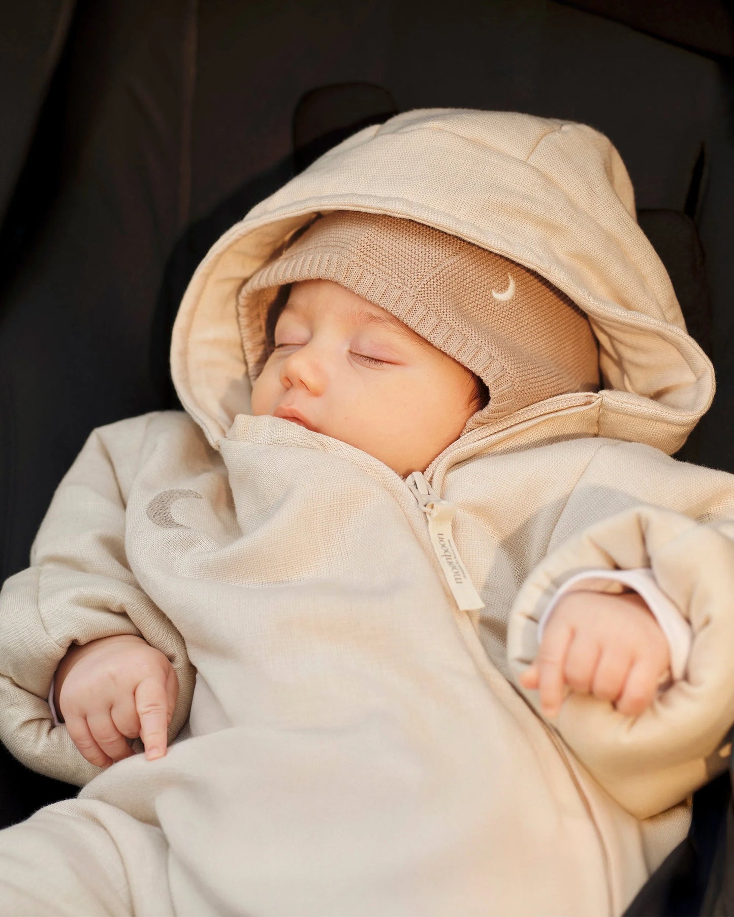 Buitenpak baby - Biologisch katoen & Linnen - GOTS - Moonboon