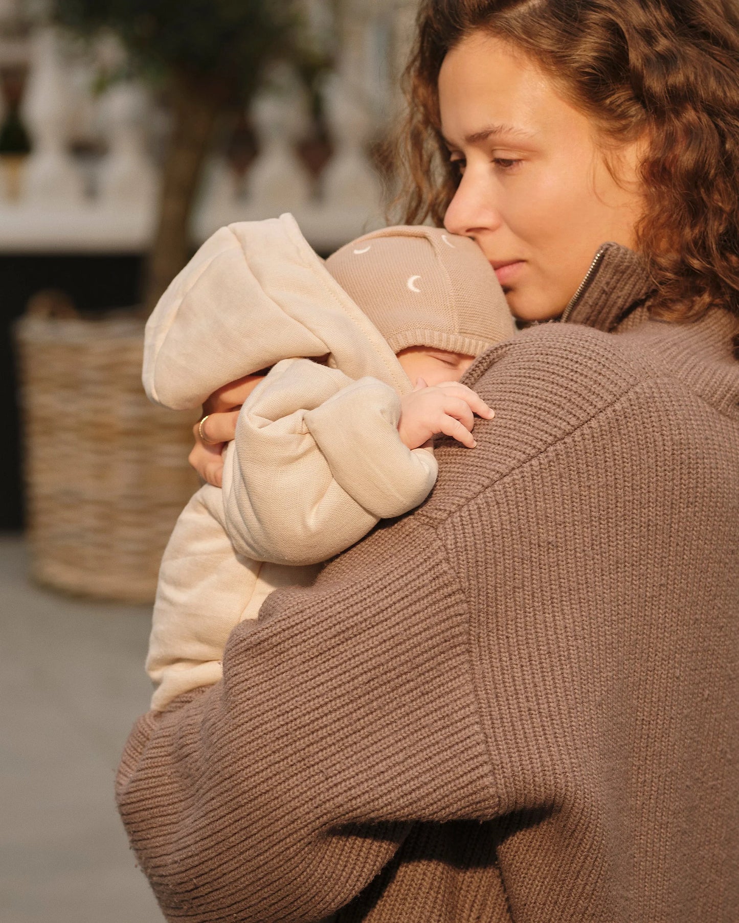 Buitenpak baby - Biologisch katoen & Linnen - GOTS - Moonboon