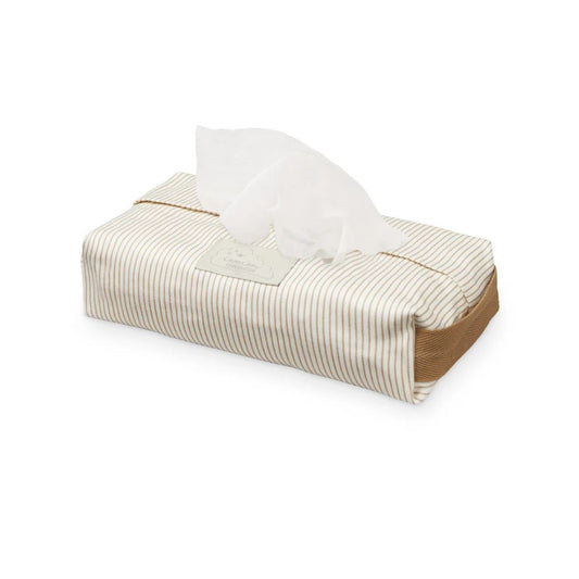 CamCam Copenhagen - Wet Wipe Cover Camel Stripe - Billendoekjes hoesje - GOTS product