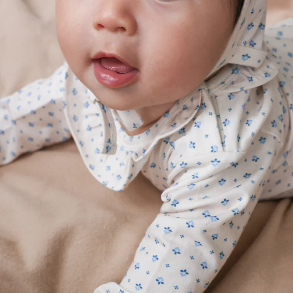 CamCam Copenhagen - Longsleeved body Holly - Romper met lange mouwen - Capri - close up