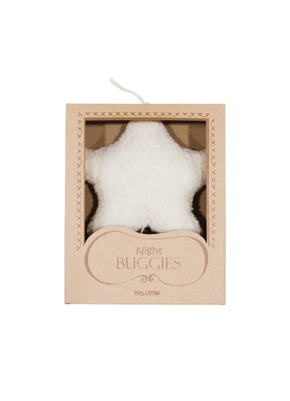 Muziekmobiel – Ster – Biologisch katoen – Handgemaakt - Mrs Ertha - in verpakking